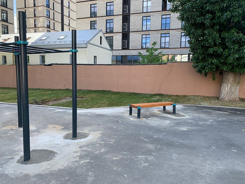 Городская воркаут площадка, Ленинский проспект, г. Москва